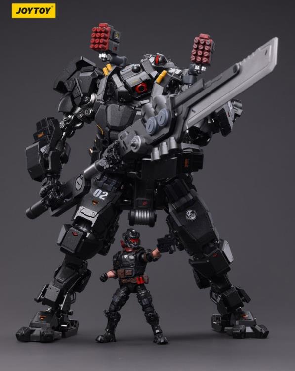 Joy Toy is proud to bring the Battle for the Stars series Sorrow Expeditionary Forces Mecha 02 figure to life in 1/18 scale form! Designed for use in bolstering your armies, this mech will be the ultimate addition to your collection! It also includes a pilot figure to take full control of the power of the Tyrant Mecha! Order yours today!