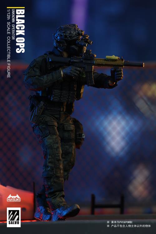 Hasuki 1/12 Black Ops Unknown Operator Action Figure