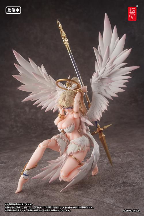 Customize your Angel Angela figure with the Angel Angela Sub Wings 1/12 scale accessory set by Snail Shell! This set includes a pair of carefully sculpted secondary wings to be used with the Angel Angela action figure. Be sure to add it to your collection!
