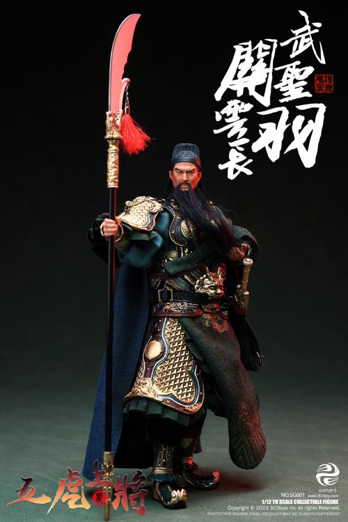 Dominate the battlefield and bring glory to your kingdom with this Guan Yu Yangchang figure by 303 Toys! Featuring multiple weapons and accessories, this 1/12 scale figure will be a perfect addition for any collector. Order yours today!