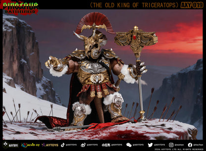 (Pre-order) Axytoys Dino battlefield King of Triceratops 019 figure