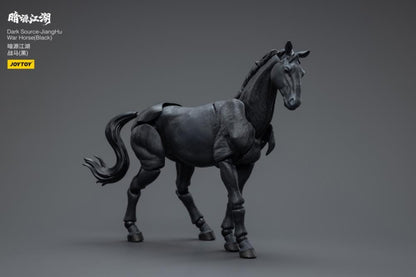 Introducing the remarkable Joy Toy Dark Source JiangHu War Horse (Black Ver.) action figure. This meticulously crafted action figure brings the mystical world of JiangHu to life, capturing the essence and prowess of a war horse. Every inch of this action figure showcases the artistry and craftsmanship that Joy Toy is renowned for, ensuring an authentic and immersive experience for collectors and enthusiasts alike.