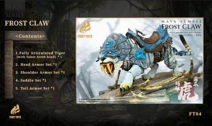 (Pre-order) Fury Toys Beast Series FT04 Frost Claw Full Armor Deluxe Tiger