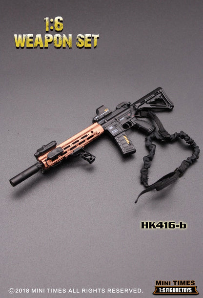 Mini Times 1/6 HK416 Assault Rifle Figure Accessories
