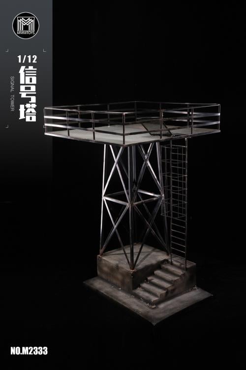 Add another level to your figure displays with this new 1/12 scale Signal Tower! This tower will work great for most 1/12 scale figures and accessories and can be disassembled for a more customized display!