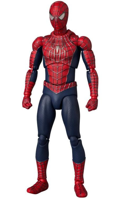 Look out! Your Friendly Neighborhood Spider-Man has swung his way into the MAFEX universe! Inspired by his appearance in the blockbuster Spider-Man: No Way Home, this figure includes multiple accessories and features premium articulation for dynamic poses. Don't miss out and order your figure today!