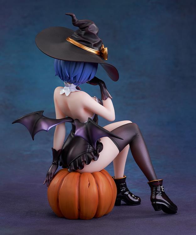 From the third season of "Re:ZERO -Starting Life in Another World-", which began airing in October 2024, come new beautiful wizard-themed figures of Rem and Ram. 

Rem is clad in an adorable wizard-style outfit that would probably allow her to be let off the hook even after playing mischievous tricks. The texture of her form-fitting costume beautifully and elegantly accentuates her physique, and the accessories, such as the gloves and boots, have been crafted with precise detail.