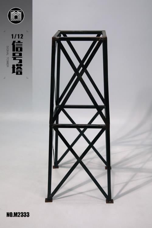 Add another level to your figure displays with this new 1/12 scale Signal Tower! This tower will work great for most 1/12 scale figures and accessories and can be disassembled for a more customized display!