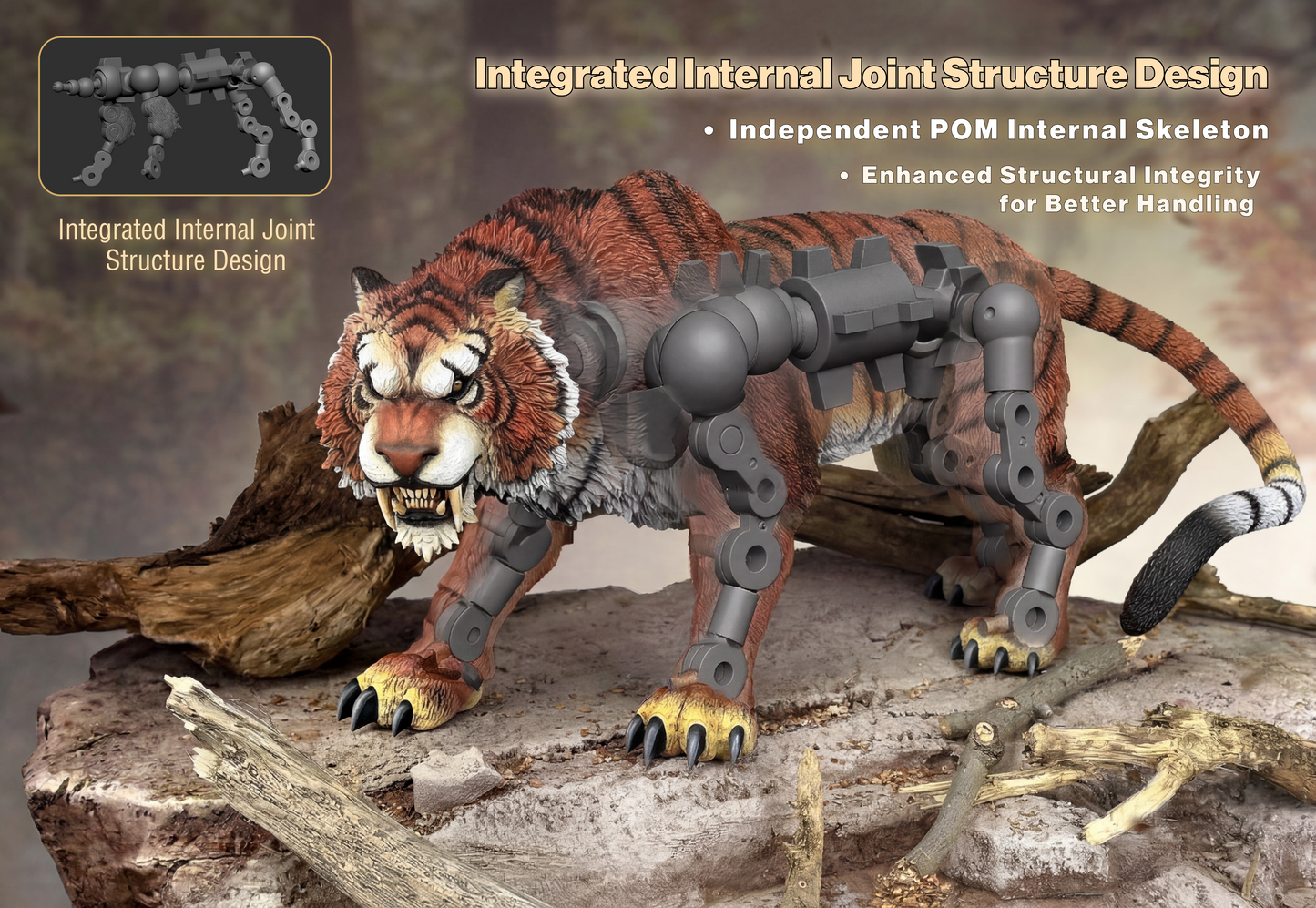 (Pre-order) Fury Toys Beast Series FT02 Standard Red Tiger