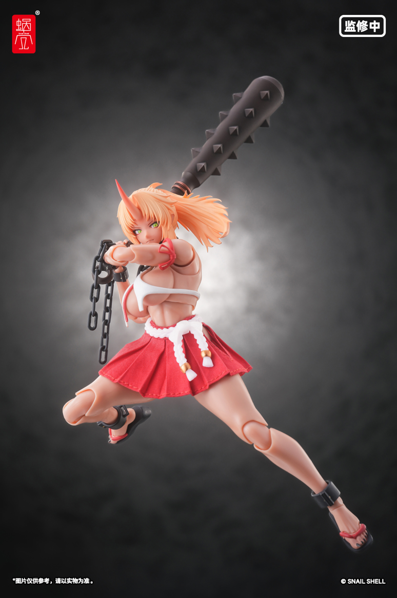 (Pre-order) SnailShell 1/12 Oni Miko Second Daughter Momiji figure