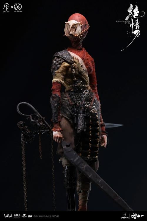 Expand your figure collection with the Ruthless Blade (Standard Edition) 1/6 scale figure by JPT design and POP Costume. This detailed figure features an original design along with numerous additional accessories and parts to create a variety of poses and looks. Don't miss out on adding this figure to your collection!