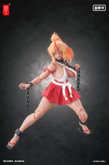 (Pre-order) SnailShell 1/12 Oni Miko Second Daughter Momiji figure