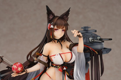 Apex Toys presents a beautiful and finely detailed 1/7 scale figure of Amagi from the Azur Lane mobile game, styled in her "Wending Waters, Serene Lotus" attire.