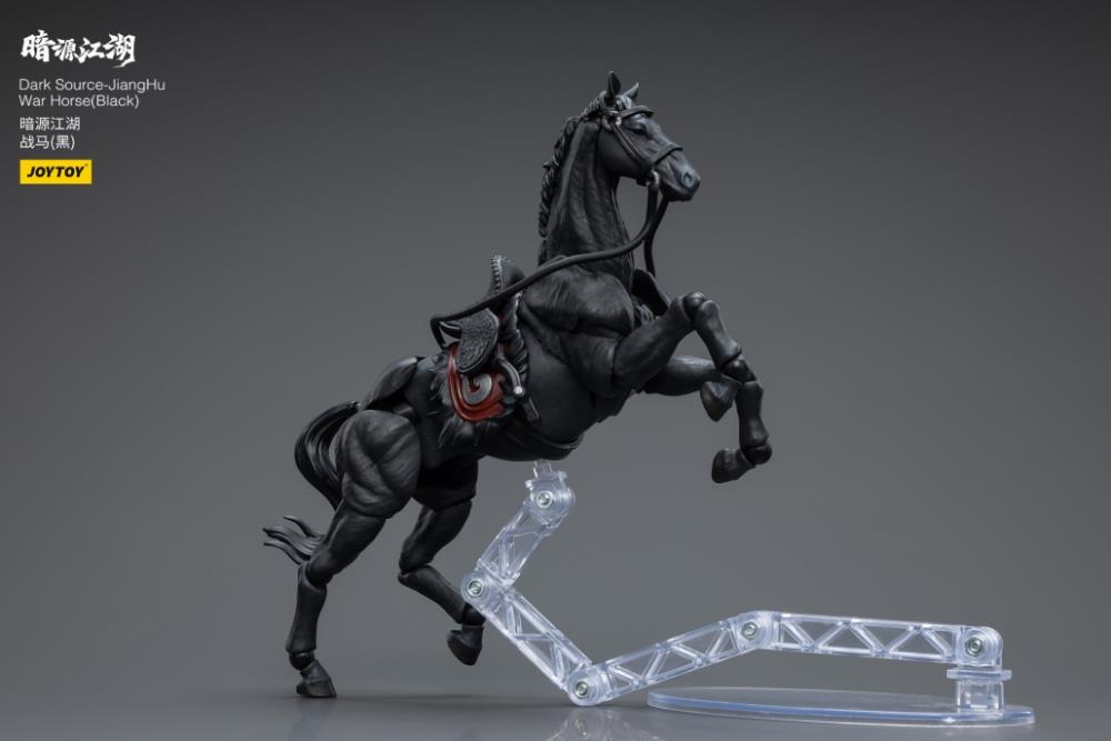 Introducing the remarkable Joy Toy Dark Source JiangHu War Horse (Black Ver.) action figure. This meticulously crafted action figure brings the mystical world of JiangHu to life, capturing the essence and prowess of a war horse. Every inch of this action figure showcases the artistry and craftsmanship that Joy Toy is renowned for, ensuring an authentic and immersive experience for collectors and enthusiasts alike.