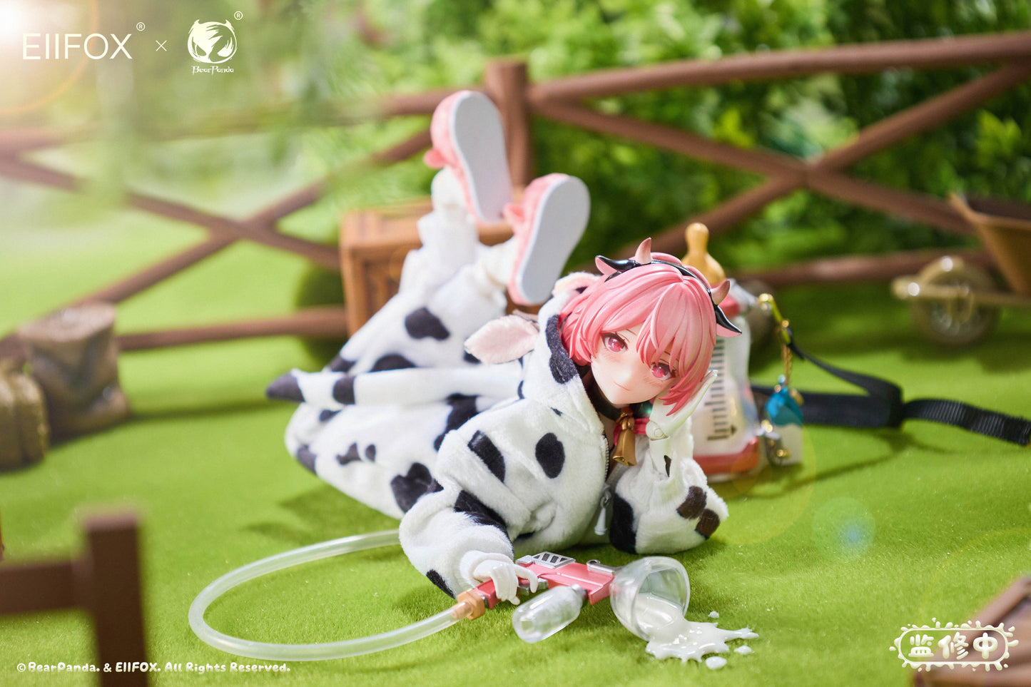(Pre-order) Bearpanda 1/8 Momo figure with “Cowgirl” preorder bonus