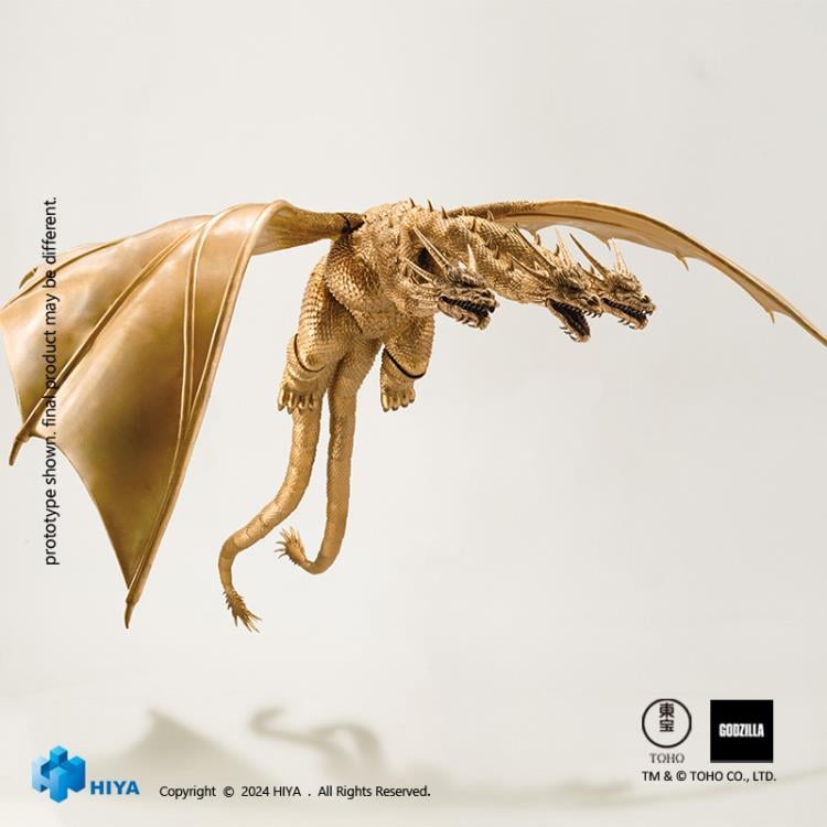 godzilla king of the monsters king ghidorah action figure Pre-order) Hiya Godzilla vs. King Ghidorah (1991) King Ghidorah PX Previews Exclu