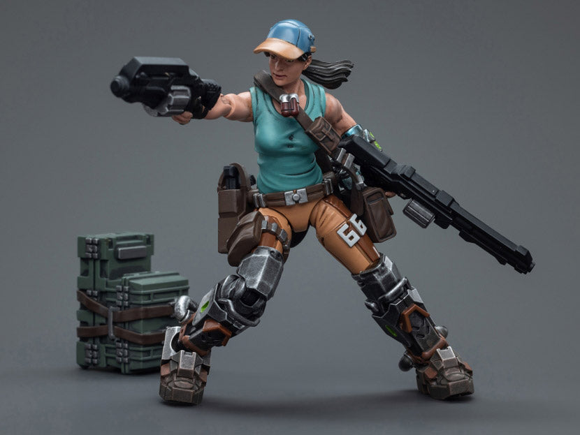 The Joy Toy NA2 Monstruckers No.2 Woman action figure is perfect for collectors and fans of the Infinity universe, as well as those who appreciate high-quality action figures. With its impressive level of detail and articulation, this action figure is a must-have for any serious collector or fan.