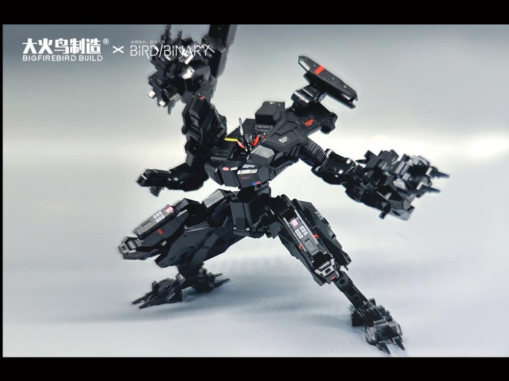 Big Fire Bird is proud to introduce new entries into their popular Bird-Vertex series: Alpha Gunpowder and Black Kitty! Capable of converting from robot to tank mode, this set of figures will be a perfect addition to your collection! Order yours today!