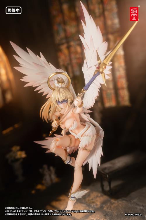 Customize your Angel Angela figure with the Angel Angela Sub Wings 1/12 scale accessory set by Snail Shell! This set includes a pair of carefully sculpted secondary wings to be used with the Angel Angela action figure. Be sure to add it to your collection!