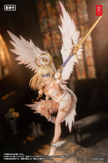 Customize your Angel Angela figure with the Angel Angela Sub Wings 1/12 scale accessory set by Snail Shell! This set includes a pair of carefully sculpted secondary wings to be used with the Angel Angela action figure. Be sure to add it to your collection!