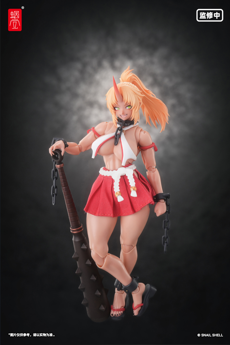 (Pre-order) SnailShell 1/12 Oni Miko Second Daughter Momiji figure