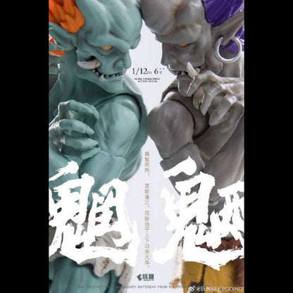 (Pre-order) Keepgoing 1/12 ghost series wang and liang ghost set of 2