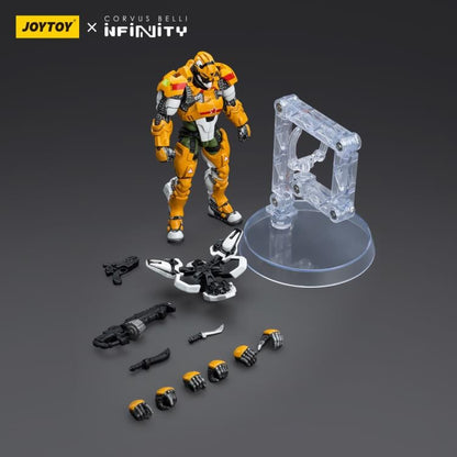 The Joy Toy Special Action Team Tiger Soldier (Male) action figure is perfect for collectors and fans of the Infinity universe, as well as those who appreciate high-quality action figures. With its impressive level of detail and articulation, this action figure is a must-have for any serious collector or fan.