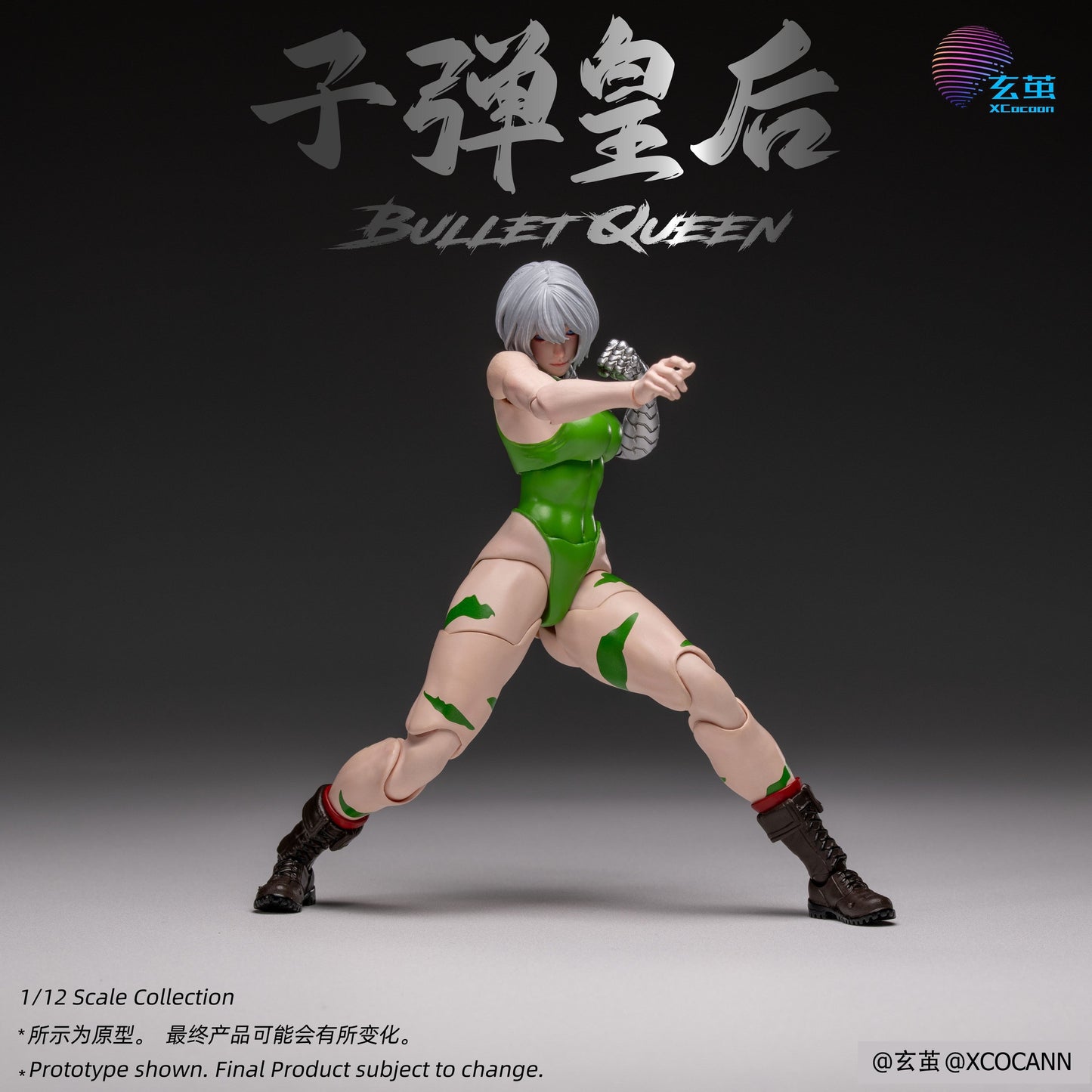 (Pre-order) Xocann studio 1/12 Cyberpunk fighters Bullet Queen Deluxe