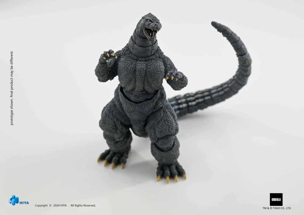 Following the previous film Godzilla vs. Biollante (1989), the 18th installment of the series was directed by Kazuki Omori and featured special effects directed by Koichi Kawakita. This brand new Heat Ray Godzilla Hokkaido Ver. action figure is crafted with amazing attention to detail at 7" tall, and features special blue paint on the clear body, reproducing Godzilla's appearance from the battlefield in Hokkaido!