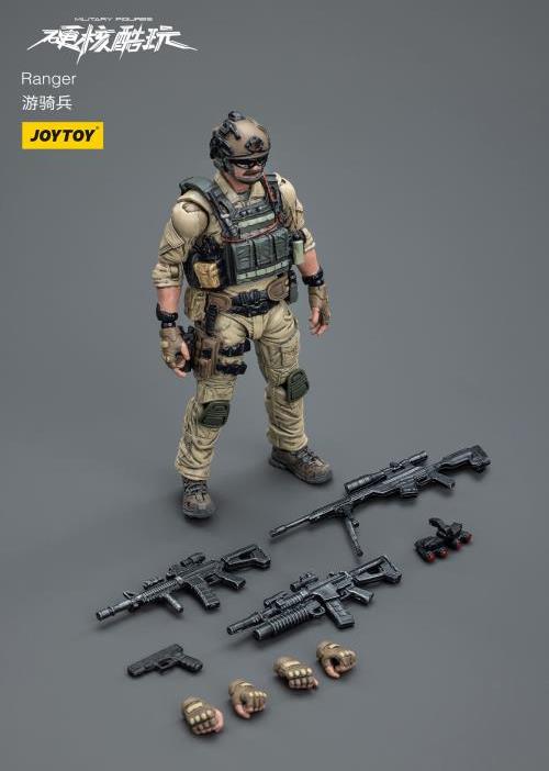 Discover the world of precision and authenticity with JoyToy Military Figure Ranger action figure. Immerse yourself in meticulously crafted, true-to-life replicas that pay homage to military prowess. Whether you’re a collector or an enthusiast, these figures capture the essence of bravery and honor on the battlefield.