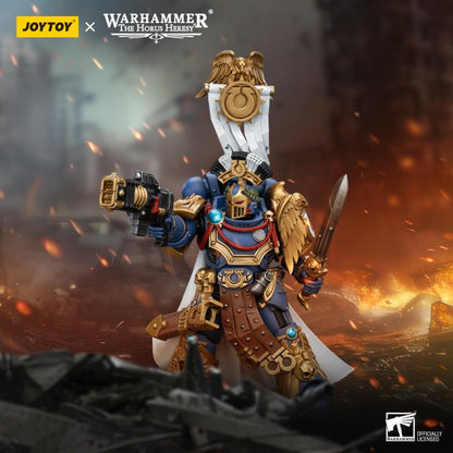 Joy Toy brings the Ultramarines to life with this Warhammer 1/18 scale action figure! Highly disciplined and courageous warriors, the Ultramarines have remained true to the teachings of their Primarch Roboute Guilliman for 10,000 standard years. Keeping watch over the Imperium, they personify the very spirit of the Adeptus Astartes.