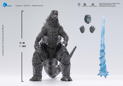 Witness the clash of legends as Godzilla and Kong, the two most powerful forces of nature, engage in an epic battle that will shape the fate of the world.

Prepare for the ultimate showdown as Heat Ray Godzilla from Godzilla vs. Kong (2021) joins the Hiya Exquisite Basic+ Series as a PREVIEWS Exclusive!