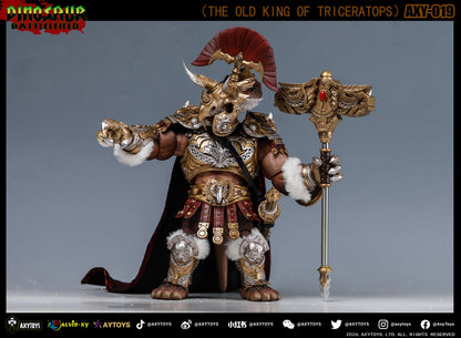 (Pre-order) Axytoys Dino battlefield King of Triceratops 019 figure