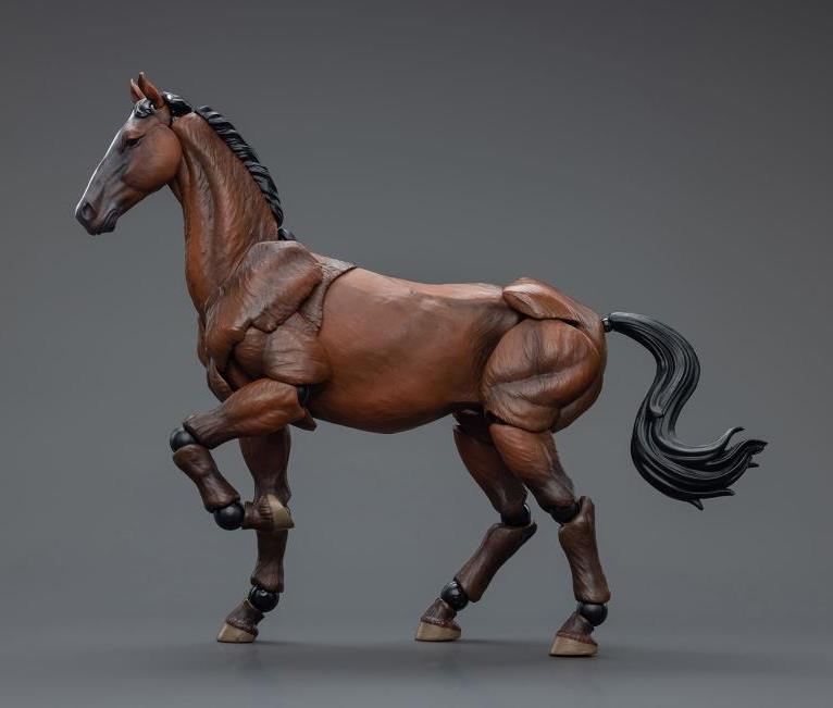 Introducing the remarkable Joy Toy Dark Source JiangHu War Horse action figure. This meticulously crafted action figure brings the mystical world of JiangHu to life, capturing the essence and prowess of a legendary warrior. Every inch of this action figure showcases the artistry and craftsmanship that JoyToy is renowned for, ensuring an authentic and immersive experience for collectors and enthusiasts alike.  Additional figure shown not included (sold separately)