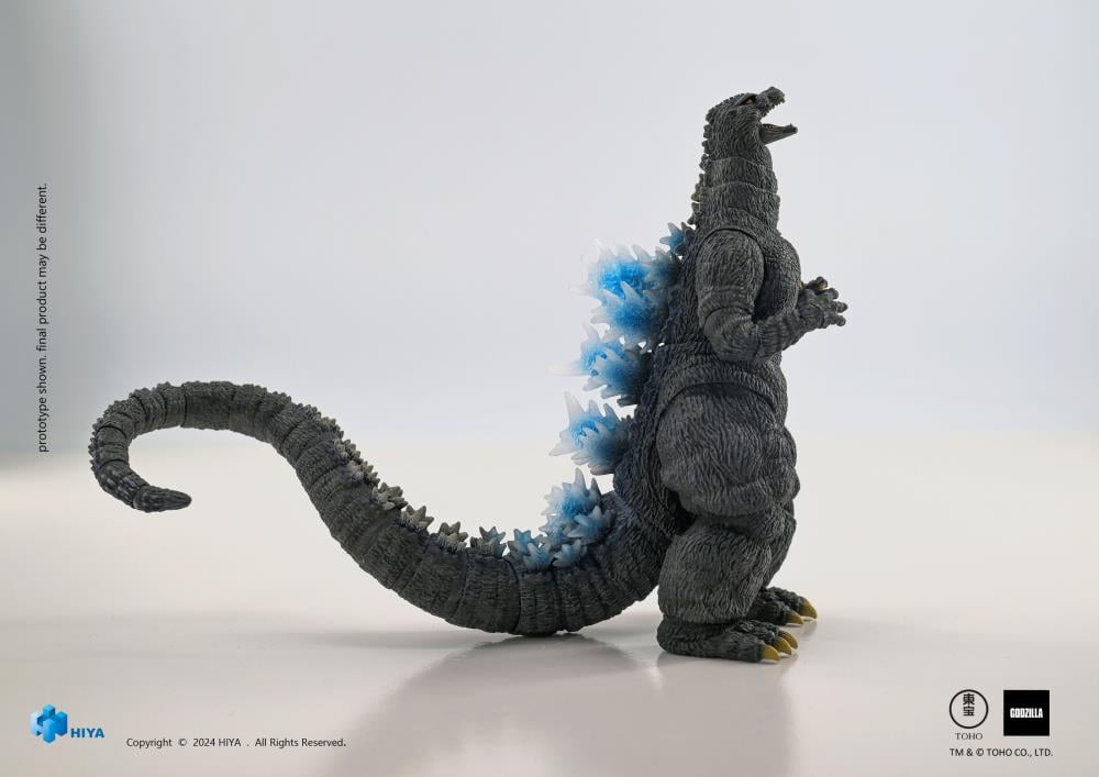 Following the previous film Godzilla vs. Biollante (1989), the 18th installment of the series was directed by Kazuki Omori and featured special effects directed by Koichi Kawakita. This brand new Heat Ray Godzilla Hokkaido Ver. action figure is crafted with amazing attention to detail at 7" tall, and features special blue paint on the clear body, reproducing Godzilla's appearance from the battlefield in Hokkaido!