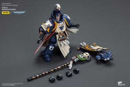 Joy Toy brings the Ultramarines to life with this Warhammer 40K 1/18 scale figure! Highly disciplined and courageous warriors, the Ultramarines have remained true to the teachings of their Primarch Roboute Guilliman for 10,000 standard years. Keeping watch over the Imperium, they personify the very spirit of the Adeptus Astartes.