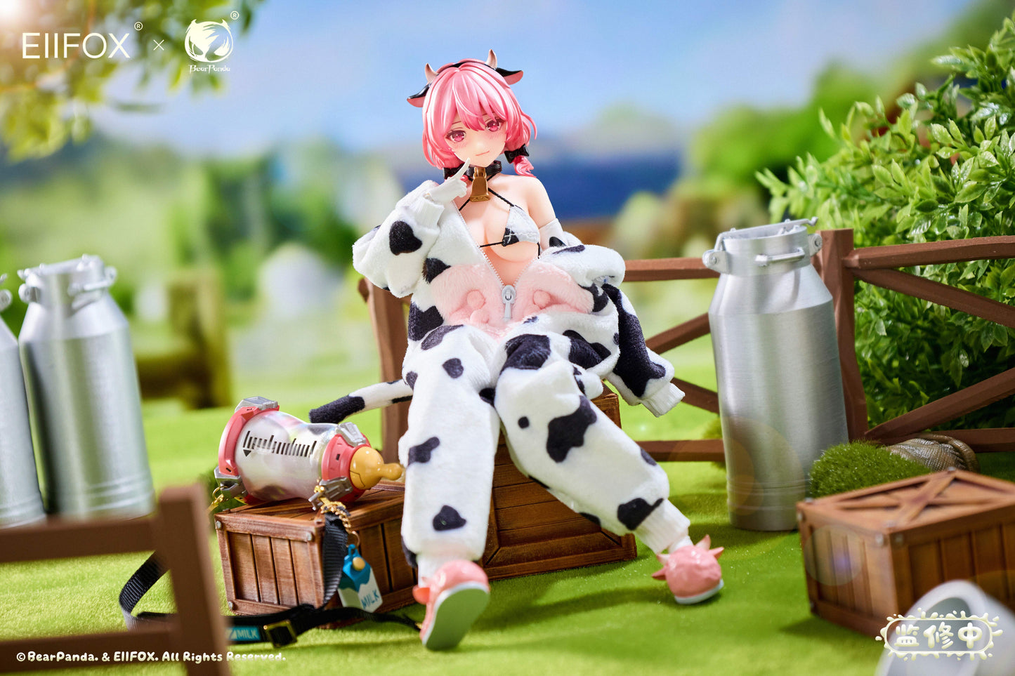 (Pre-order) Bearpanda 1/8 Momo figure with “Cowgirl” preorder bonus