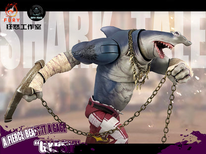 Fury Toys 1/12 Figure - Abyssal Power Shark Tale Wave 1 Fierce Beast Gypsy