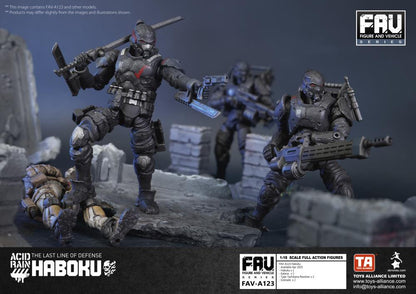 In the neon-drenched capital of Yamato, where lights are overshadowed by darkness, a covert armed force known as "Kaika" is deployed to handle major incidents within the city. When facing criminal organizations or terrorists that the police fall short to handle, especially those threatening national facilities or plotting to assassinate key figures and royalty, Kaika is tasked with executing armed clean-up operations.