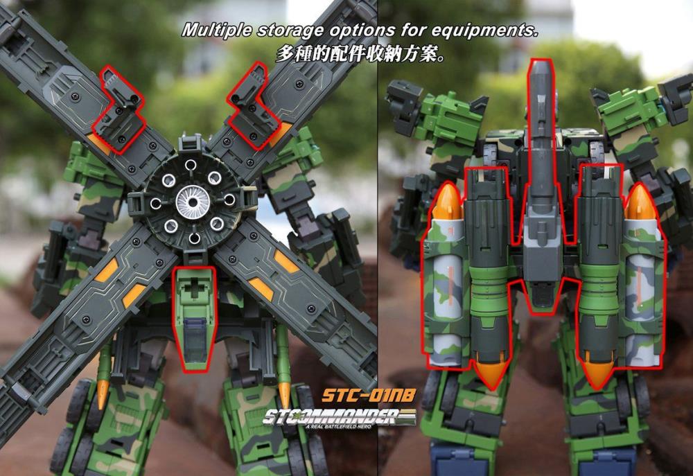 TFC Toys STC-01NB S.T.Commander (Nuclear Blast Ver.)