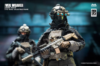 (Pre-order) Hasuki 1/12 Black Ops NO.4 SA04 Veil Weaver Action Figure
