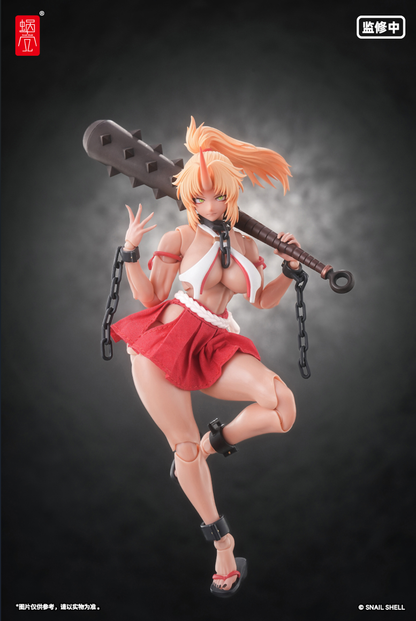 (Pre-order) SnailShell 1/12 Oni Miko Second Daughter Momiji figure