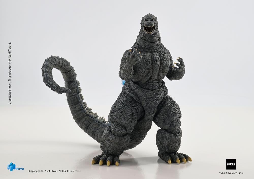 Following the previous film Godzilla vs. Biollante (1989), the 18th installment of the series was directed by Kazuki Omori and featured special effects directed by Koichi Kawakita. This brand new Heat Ray Godzilla Hokkaido Ver. action figure is crafted with amazing attention to detail at 7" tall, and features special blue paint on the clear body, reproducing Godzilla's appearance from the battlefield in Hokkaido!