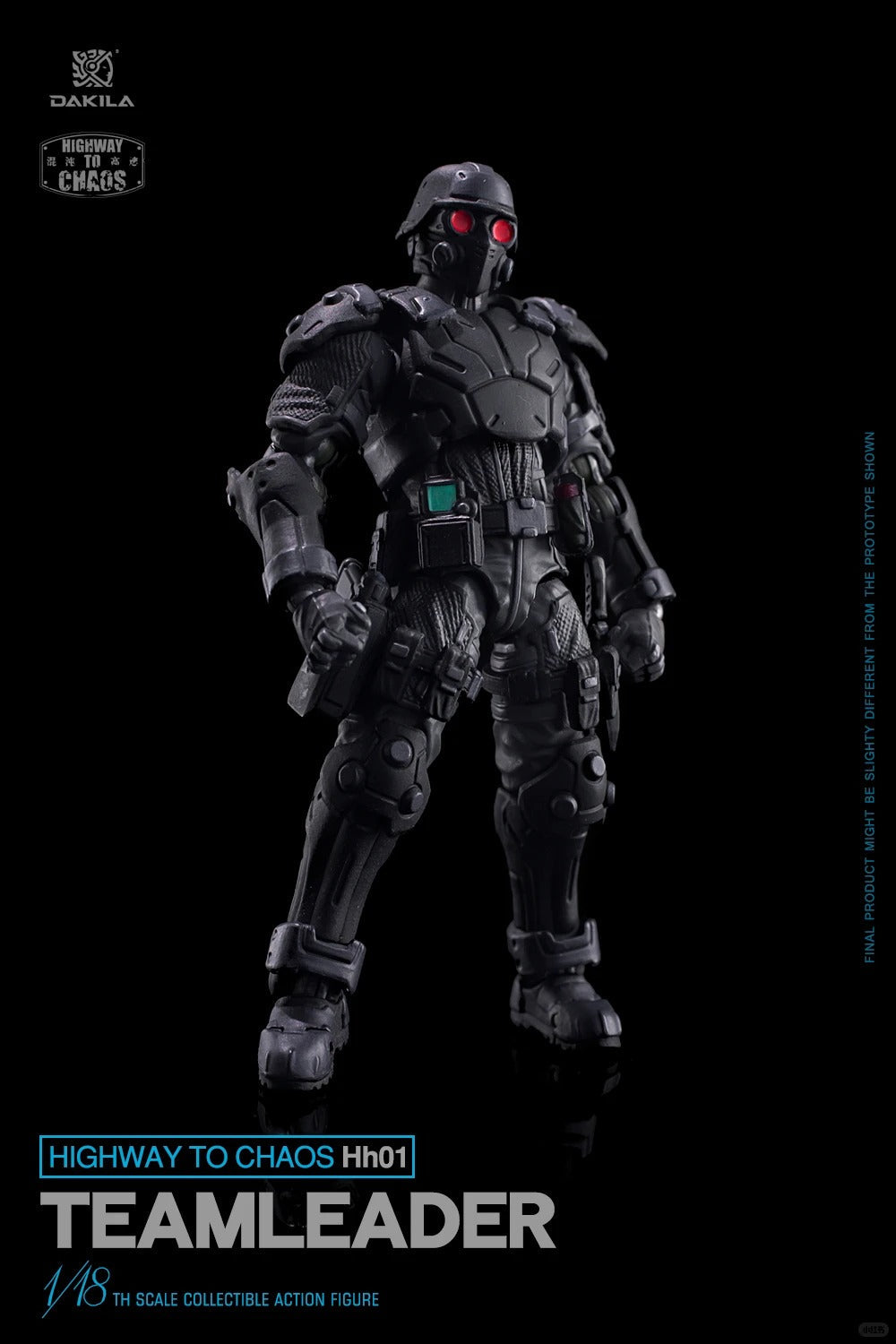 (Pre-order) Dakila 1/18 Felhunter squad Team leader figure