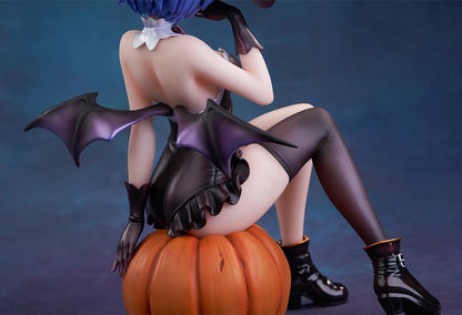 From the third season of "Re:ZERO -Starting Life in Another World-", which began airing in October 2024, come new beautiful wizard-themed figures of Rem and Ram. 

Rem is clad in an adorable wizard-style outfit that would probably allow her to be let off the hook even after playing mischievous tricks. The texture of her form-fitting costume beautifully and elegantly accentuates her physique, and the accessories, such as the gloves and boots, have been crafted with precise detail.