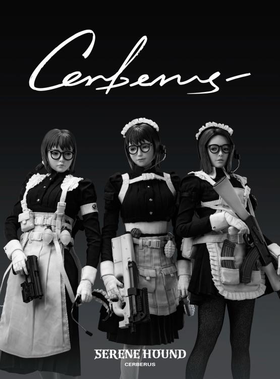 The Serene Hound Troops are the exclusive armed forces team sent to annihilate all potential threats toward human society brought on by witches that possess supernatural powers. To deal with the increasing number of witches, the Committee implemented the cloning plan called Hematopoietic Agent. The program clones outstanding members of the Serene Hounds to get an army of superior soldiers.  Serene Hound figures Be and Cer shown as reference and not included in purchase (sold separately).