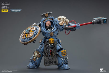 Joy Toy brings the Space Wolves to life with this Warhammer 40K 1/18 scale figure! Savage and barbaric in their approach to warfare, the Space Wolves excel in close quarters combat. Seeking glory above all else, they nonetheless bring the might of the Emperor down on his enemies with a fury unmatched by the other Space Marine chapters.
