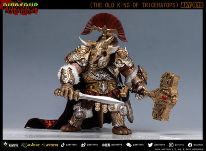 (Pre-order) Axytoys Dino battlefield King of Triceratops 019 figure