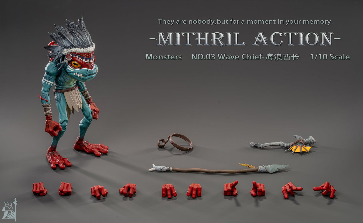 (Pre-order) Mithril Action 1/10 Monsters Team of 3