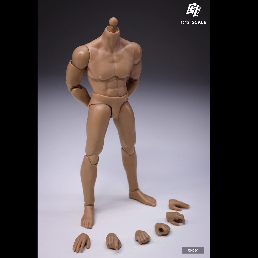 CH Studio 1/12 Blank Male Body (CH001,001A,002,002A)